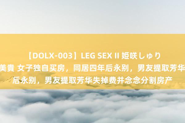 【DOLX-003】LEG SEX II 姫咲しゅり ゆりあ 眞雪ゆん 江口美貴 女子独自买房，同居四年后永别，男友提取芳华失掉费并念念分割房产